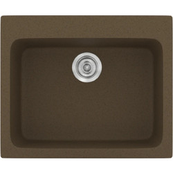 Sanitec Classic 331 Υποκαθήμενος Νεροχύτης Γρανίτη Ματ Granite Rust 60x50cm