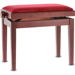Gewa 130050 Deluxe Velour Κάθισμα Πιάνου Μαόνι Ματ