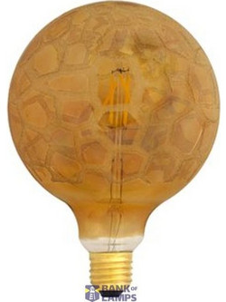 LED Bulb Filament E27 4W Globe G125 gold net Shad