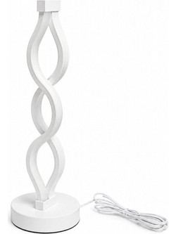VenCore Heliora White 2792-20010 - Μοντέρνο Επιτραπέζιο Φωτιστικό LED USB 8W 5 Volt Λευκό Αλουμίνιο με Ρυθμιζόμενο CCT Λευκό - Η