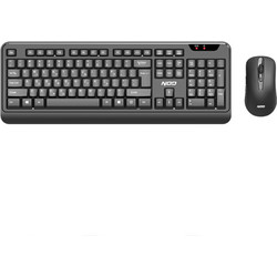 NOD Business Pro Wireless Set Black Ασύρματο Σετ Πληκτρολόγιο & Ποντίκι
