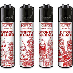 Clipper Αναπτήρας Μεγάλος - FFX Kebab (Ειδική Εκδοση 18+)