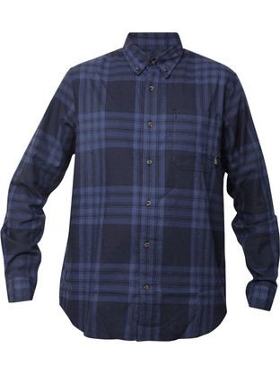 Timberland Twill House Check Shirt Ανδρικό Πουκάμισο Καρό Μπλε
