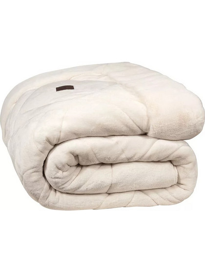 Κουβερτοπάπλωμα king Size Rabbit Faux Fur (4460-4461) Greenwich Polo Club - 112 - Ivory