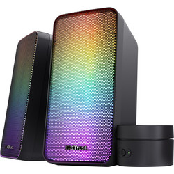 Trust GXT 611 Wezz Ηχεία Υπολογιστή 2.0 6W με RGB Φωτισμό Black