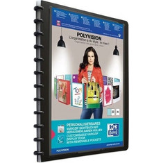 Oxford Ringmappe Polyvision Vario-zipp-prinzip 20 Διαφανείς Θήκες Pp Din A4 100421115