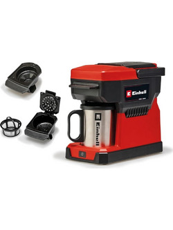 Einhell TE-CF 18 Li-Solo Καφετιέρα Φίλτρου με Ανοξείδωτη Κανάτα