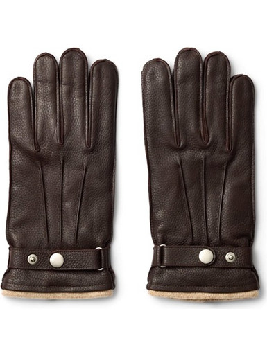 POUL LEATHER GLOVES MEN SELECTED