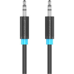 VENTION TRS 3.5mm Male to Male Audio Cable 0.8M Black (VAS-A65-B080) (VENVAS-A65-B080)