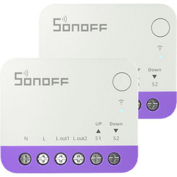 SONOFF MINI-RBS WiFi έξυπνος μίνι διακόπτης ρολών (2 τεμ.) (MINI-RBS-2pack) (SONMINI-RBS-2-PACK)