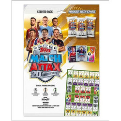 UEFA Club Competition Match Attax 2026/27 Trading Cards Starterpack