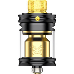 Dead Rabbit Mini RTA 3.5ml 23.5mm- Hellvape - Black Gold