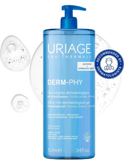 Uriage Extra-Rich Dermatological Gel Αφρόλουτρο σε Gel για Ευαίσθητο Δέρμα 1lt