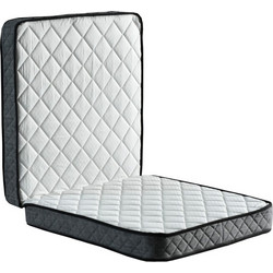 Folding Bed Otel Katlanir Yatagi White, Black Fabric: 120 Gr/m2 Satin Width: 90 cm Depth: 200 cm