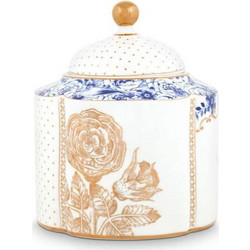 Pip Studio Μπισκοτιέρα Πορσελάνη Royal White 1.75L