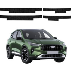 GrizzGlass HeavyDuty Black Door Sill Protective Film Ford Kuga Titanium Facelift (2024-2026)