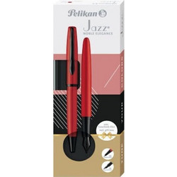 Pelikan Σετ Στυλό με Πένα Jazz Noble Elegance Red Gift Box K/P36
