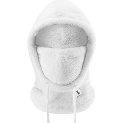 Qunature Arctic Velvet Μπαλακλάβα Σκι, Μέγεθος M - Λευκή - OUTLET Λευκό M