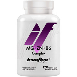 IronFlex Mg Zn B6 Complex 120 Ταμπλέτες