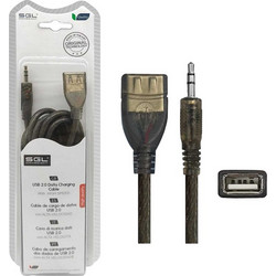 Αντάπτορας καλώδιο - 16S01 - USB A female/Jack 3.5mm male - 1.5m - 097848