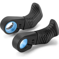 Wozinsky WGR-M22 MTB Bike Grips 22.2 mm Ergonomic Thumb Grips - Black