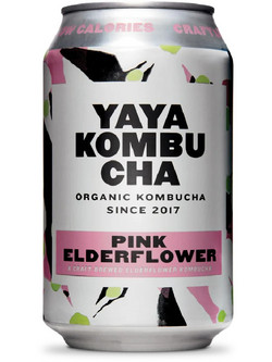 Κομπούχα με Σαμπούκο 330ml Yaya Kombucha Bio Ya Ya Kombucha
