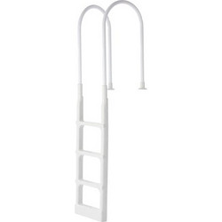 VEVOR Swimming Pool Ladder, 4-Step Double Handrails Stair, Non-slip Thickened Heavy Duty Steps, Load Capacity 300 lb, for 48-54 In Inground & Above-ground Pools of Any Deck Surface Indoor & Outdoor