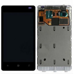 Οθόνη με Μηχανισμό Αφής για Nokia Lumia 800 (Μαύρο)