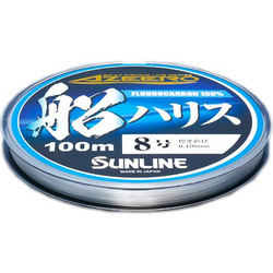 Fluorocarbon Sunline Azeero Fune Harris 100% Clear 100m 0.660mm