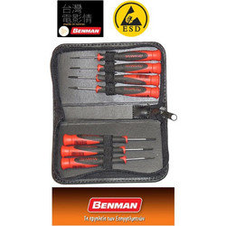 BENMAN 70482 ESD Σετ κατσαβιδιών ηλεκτρονικών 7 τεμαχίων
