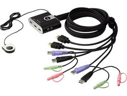 Aten KVM Switch CS692 2 x USB / HDMI Audio Cable