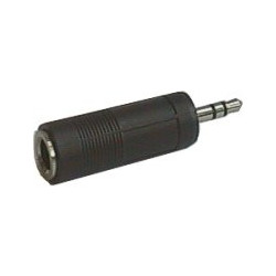 Reduction Jack 3.5 stereo / 6.3 stereo plug contact