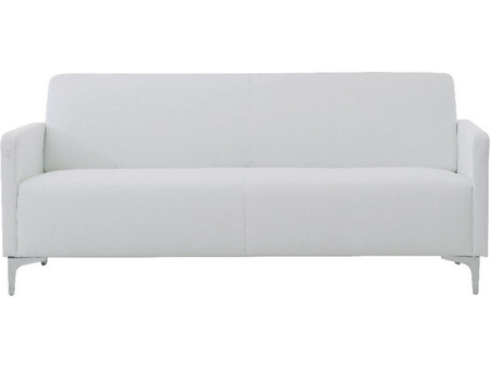 Woodwell Style Διθέσιος Καναπές από Δερματίνη Λευκός 112x71x72cm E948,21