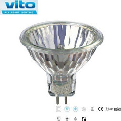 Λαμπτήρας αλογόνου MR16 12volt 50watt ανοιχτό κόκκινο χρώμα 1120030 HALO-R VITO