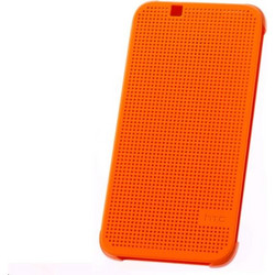 Θήκη HTC Flip Dot View HC M130 for Desire 510 Orange
