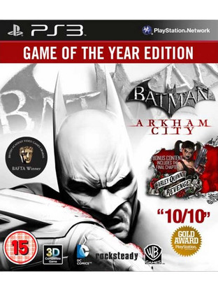 Batman Arkham City Game Of The Year Edition PS3