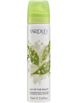 Yardley Lilly of the Valley Body Spray 75ml