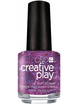 CND Creative Play 475 Positively Plumsy Glitter Βερνίκι Νυχιών 13.6ml