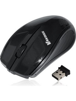 Vakoss TM-659U Ασύρματο Ποντίκι Black