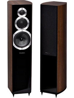 Wharfedale Diamond 10.5 Ζεύγος Ηχείων Hi-Fi Δαπέδου 120W Walnut