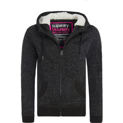 Superdry Storm Γυναικεία Ζακέτα Φούτερ Κοντή με Κουκούλα και Φερμουάρ Ανθρακί G50102PPF5-GK2