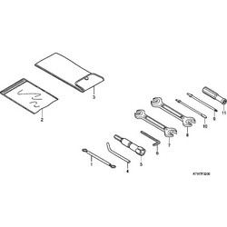 Μπουζόκλειδο γνήσιο HONDA για SH300 14mm HONDA-ACCESS 89216KTW901