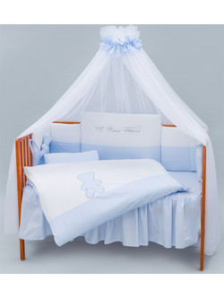Tuttolina Bear Σετ Κούνιας Blue 7τμχ