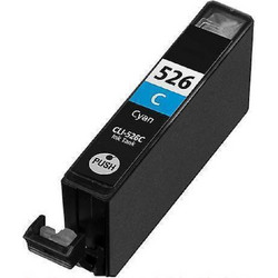 Μελάνι CANON Συμβατό CLI-526 C Σελίδες:207 Cyan για 8150, 5240, 5150, 5120, 5140, 5170, 5180, 5200, 5210, 5220, 5250, 5270, 5280, 5350, 8250, 6110, 6120, 6140, 6150, 6170, 6180, 8120, 8140, 8170, 8180