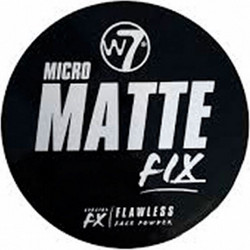W7 Micro Matte Fix Flawless Face Medium Pressed Powder 6gr