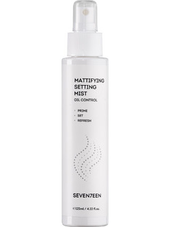 Seventeen Mattifying Setting Mist Primer Προσώπου Ματιών & Χειλιών Υγρό σε Spray 125ml
