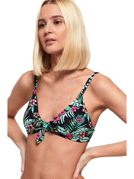 Superdry Felicity Bikini Top Τριγωνάκι Μαύρο G30108WT-YFC