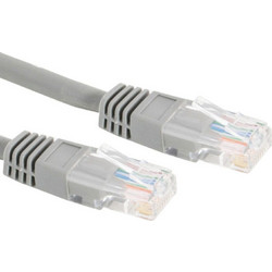 Manhattan U/UTP Cat.6 Καλώδιο Δικτύου Ethernet 0.25m Grey