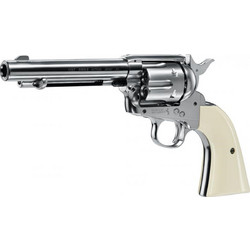 Umarex Colt SAA 45 5.5" Nickel White Αεροβόλo Πιστόλι CO2 BBs Μεταλλικό 4.5mm