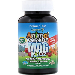 Nature's Plus Animal Parade Mag Kidz Cherry 90 Μασώμενα Δισκία